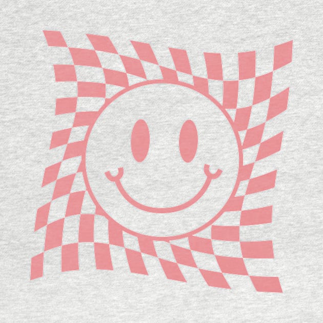 Preppy Smiley Face by Taylor Thompson Art